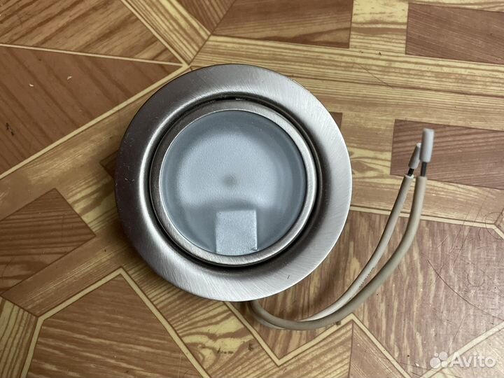 Светильник встраиваемый мебельный