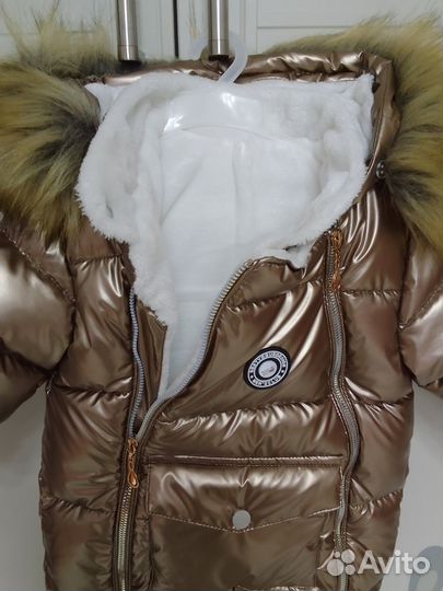 Зимний комбинезон 68 74 для мальчика, для девочки