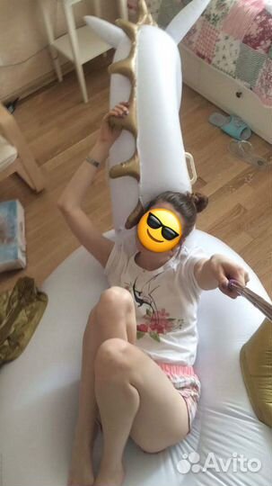 Надувной пляжный плот-матрас «Пегас»