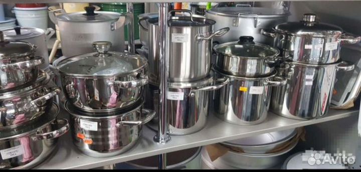 Кастрюля из нержавеющей стали Катунь