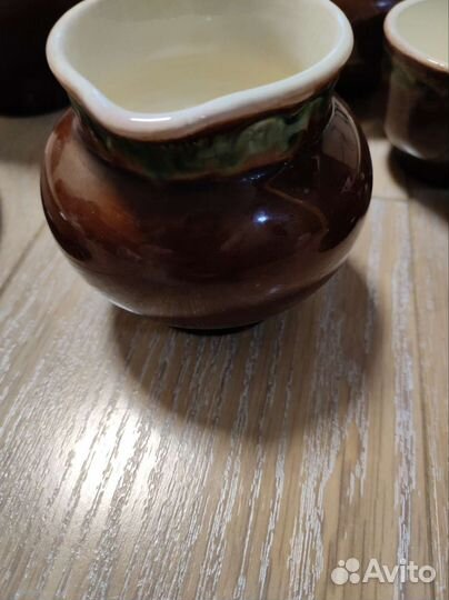 Часть чайно-кофейного сервиза керамика зик СССР