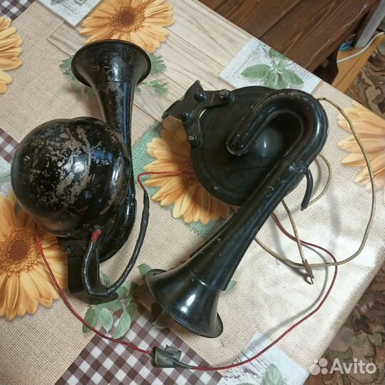 Звуковой сигнал Клаксоны от газ М21 1957г