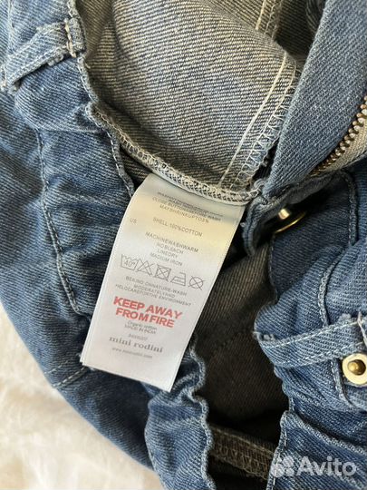 Джинсы mini rodini