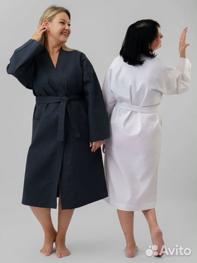 Халат банный вафельный Артикул 1318 - 1315