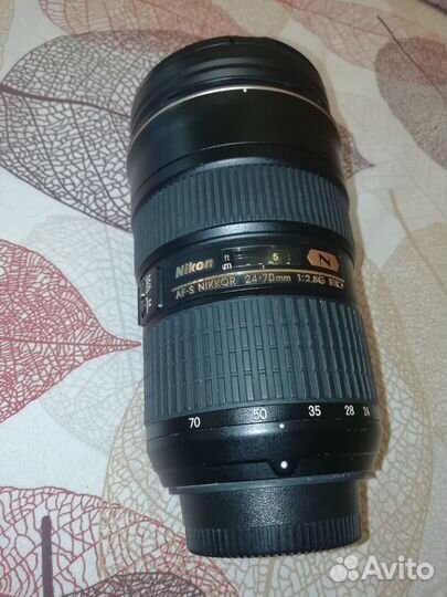 Объектив Nikon 24-70mm 1:2.8G ED AF-S Nikkor