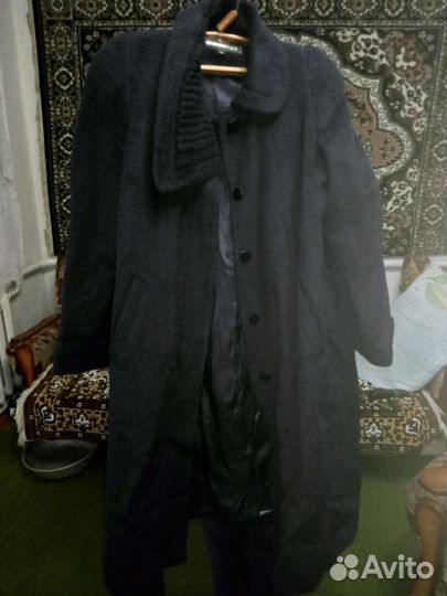 Женское драповое пальто