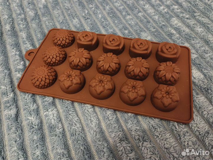 Форма силиконовая для шоколада льда