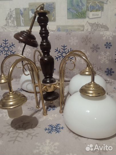 Люстра потолочная на запчасти