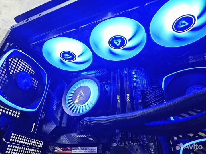 Игровой пк R9 7950X3D/64GB/RTX/2TB M.2