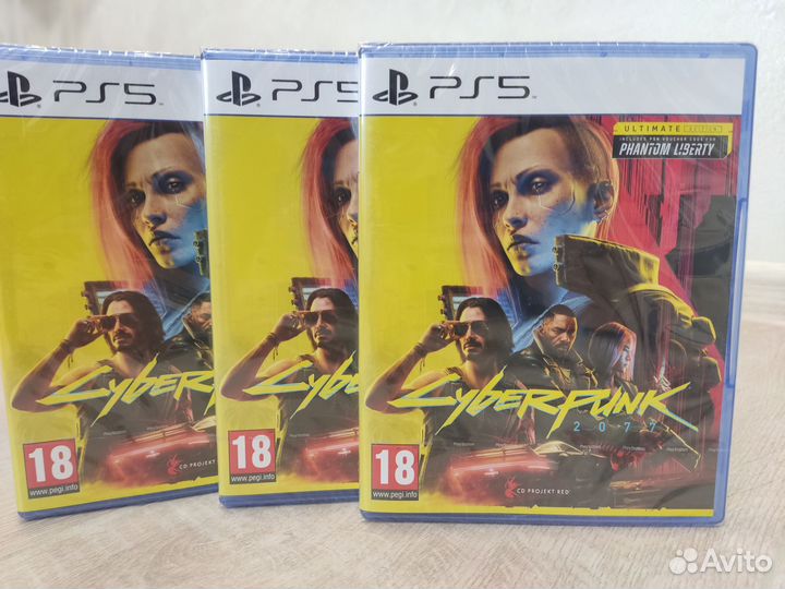 Cyberpunk 2077 PS5 диск