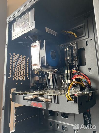 Игровой Компьютер(X5650/8gb/RX470/SSD)
