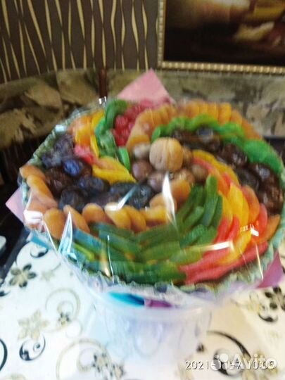 Букет из сухофруктов