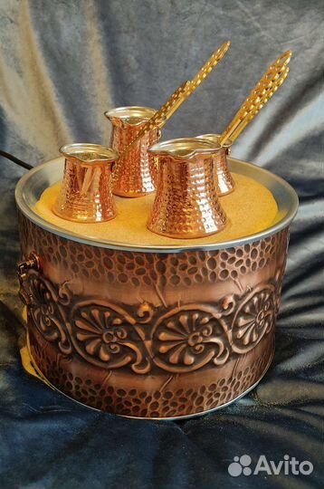 Кофеварка на песке