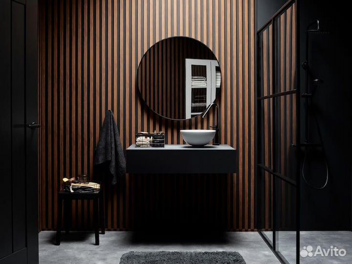 Реечные стеновые панели