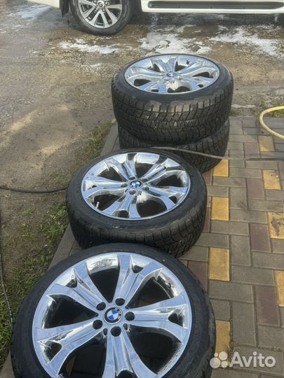 Зимняя резина с дисками 275 40 20 bridgestone