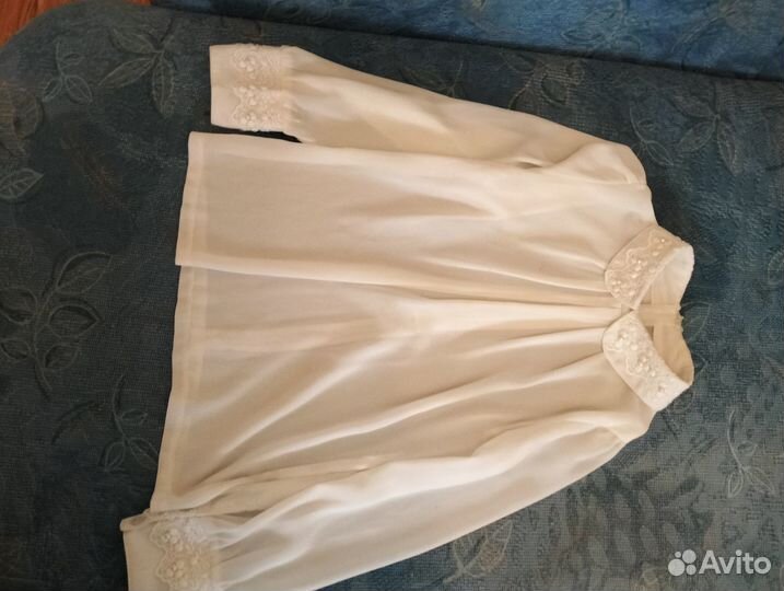 Школьные блузки для девочки 140 146 пакетом