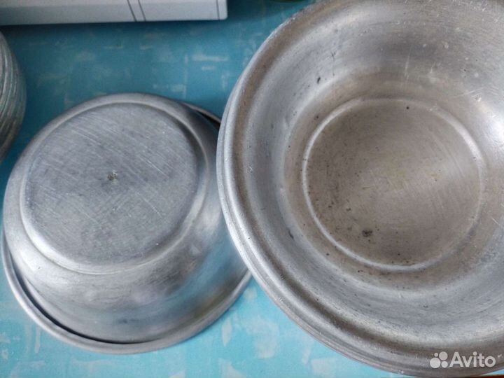 Алюминиевые тарелочки для первого и вторых блюд