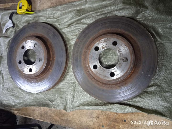 Диски тормозные перед dodge Challenger LC