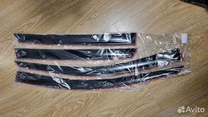 Дефлекторы дверей hyundai solaris 1