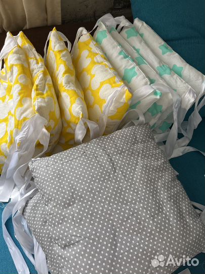 Бортики в детскую кроватку