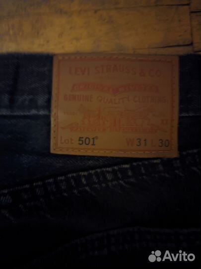 Джинсы Levi's W31 L30