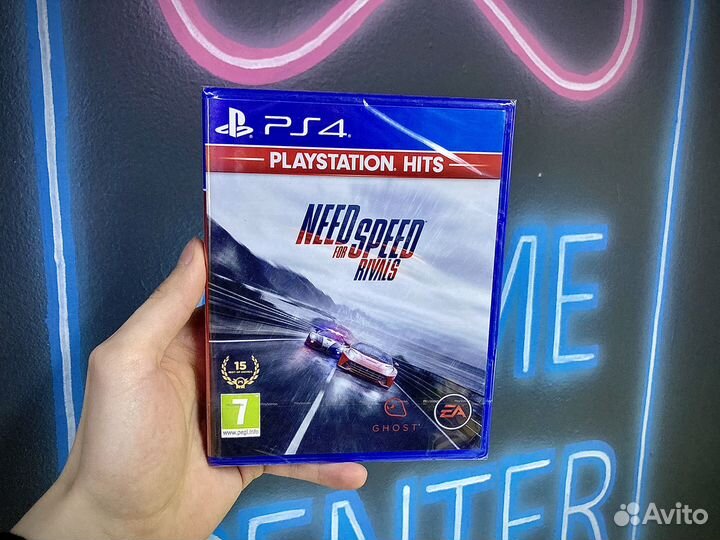 Диск ps4 ps5 Need for speed Rivials