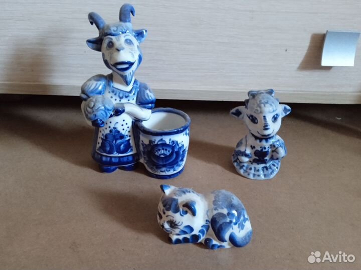 Гжель посуда