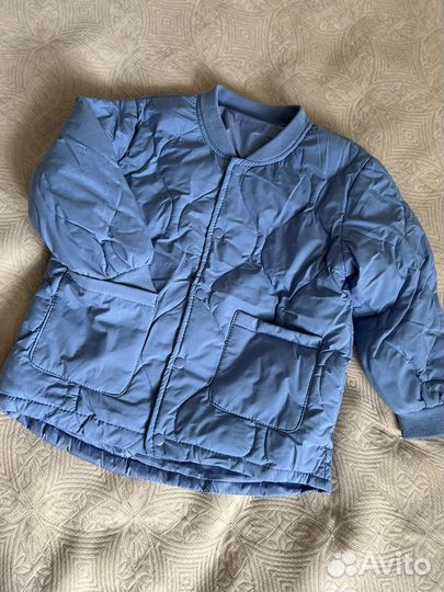 Пуховик тонкий для девочки