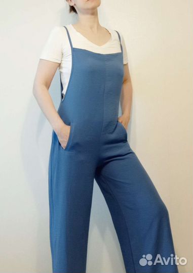 Комбинезон женский на бретельках Турция 48