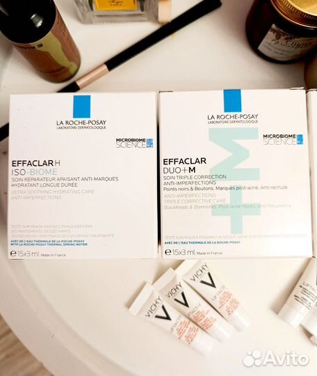 Пробники Vichy и La Roche Posay 77шт