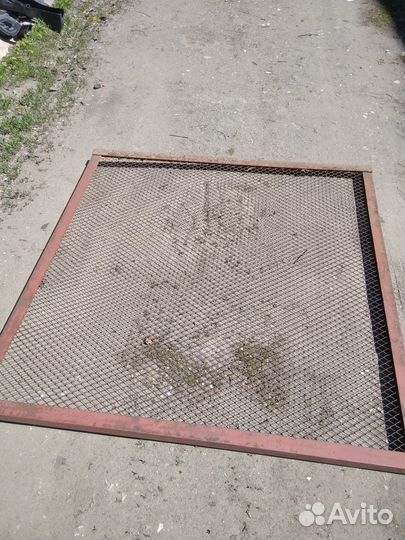 Ворота решётки рамы металлоконструкции