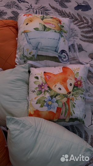 Бортики в кроватку 