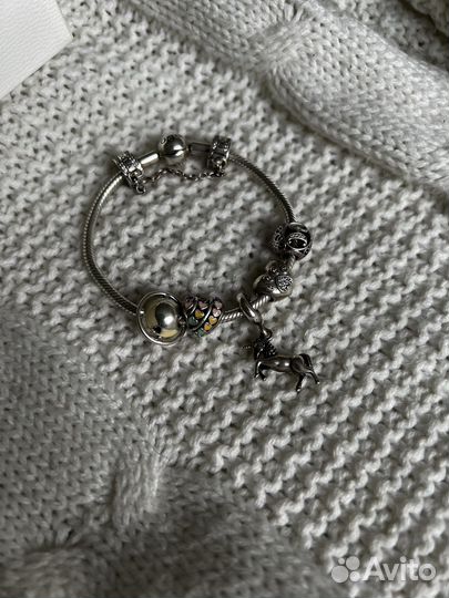 Браслет шармы pandora