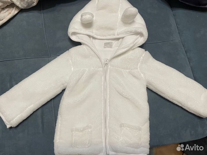 Плюшевая кофта 92