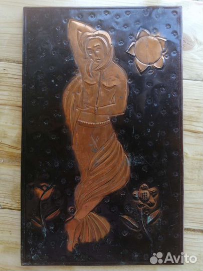 Картина чеканка СССР