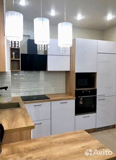 Современная кухня на заказ мдф фасады