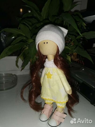 Интерьерная кукла ручной работы