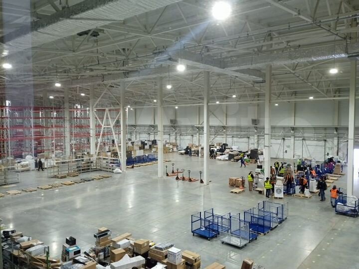 Новый склад класса А, пандус,10 ворот, потолки 15м