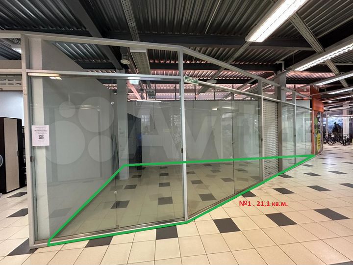 ТЦ Адмирал, 9, 20, 21 м²