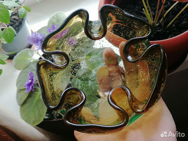 Ваза Конфетница Чехословакия 1970е годы в Идеале