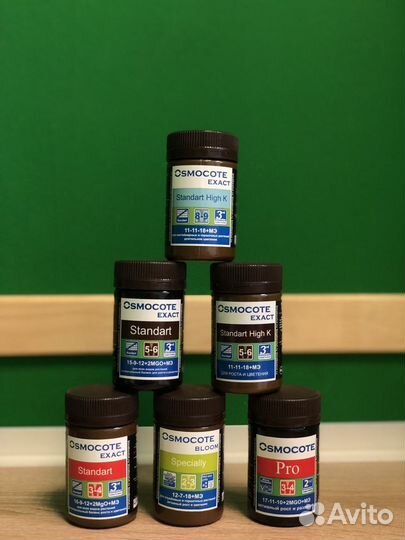 Удобрен осмокоты Bloom Pro Exact Standart 2-3мес