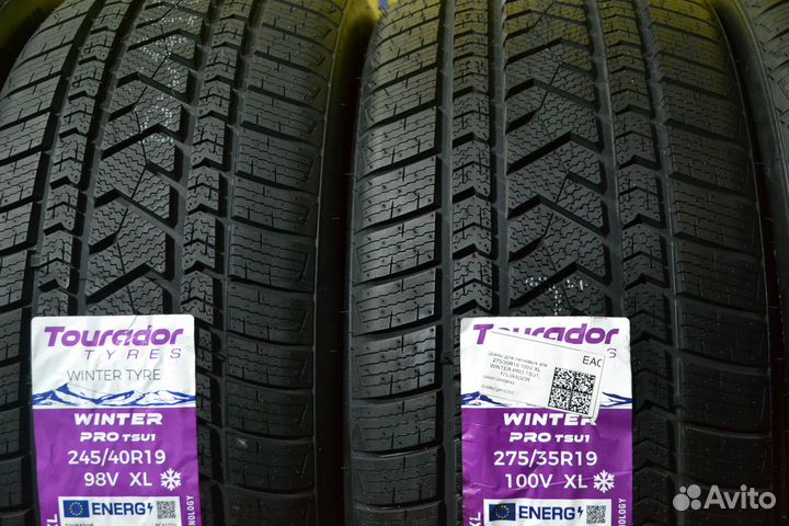 Tourador Winter Pro TSU1 245/40 R19 и 275/35 R19 100V