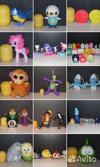 Игрушки - фигурки из макдональдса