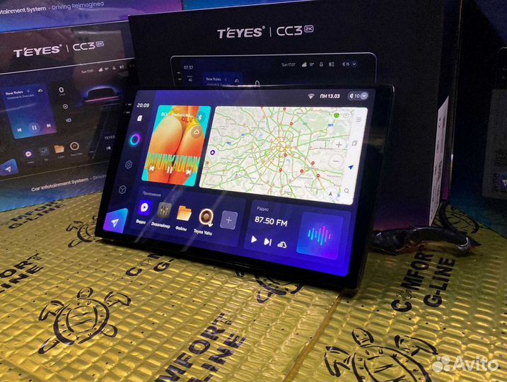 Магнитола на андройде Teyes CC3 2K 3/32