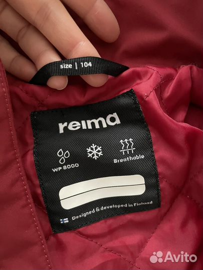 Reima куртка 105 демисезонная