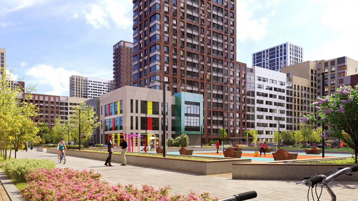 1-к. квартира, 41,4 м², 10/25 эт.