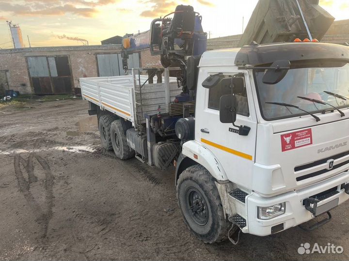КАМАЗ 43118 с КМУ, 2019