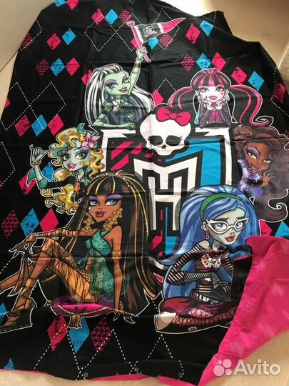 Постельное белье для девочки Monster high Новое
