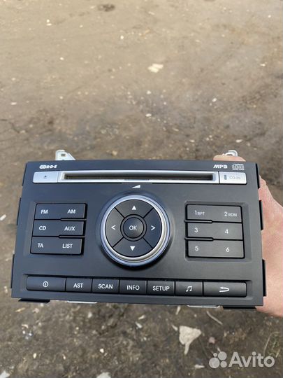 Магнитола на кия сид 1 рейсталинговый