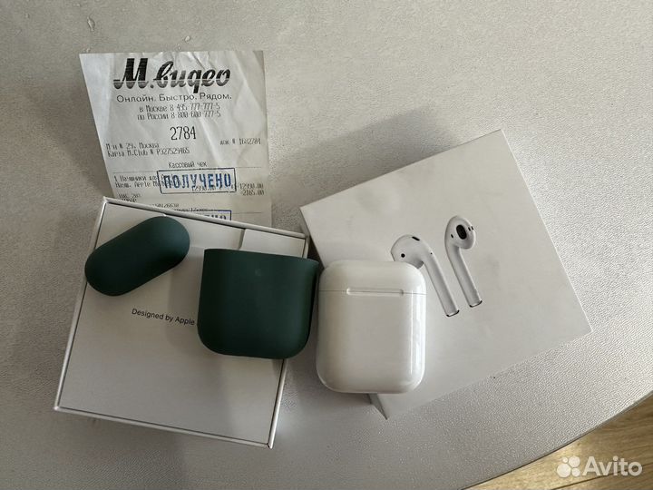 Наушники apple airpods 2